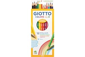 GIOTTO Pastelli colorati Colors Smile - 12 pezzi