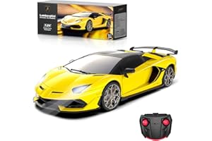 AEROQUEST 1:24 Lamborghini Remote Control Car,2.4GHz Officially Licensed Lamborghini Model RC Toy Car for Boys Girls Birthday Gift