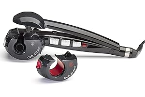 Curl Secret BaByliss - Boucleur automatique Ionic 2, 2 têtes interchangeables, Température de 190 à 230°C, Noir, 25-35mm, C1300E