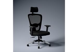 Green Soul Jupiter Pro | Ergonomic Mesh Office Chair for Work|3 Year Warranty | Seat Slider|Multi-Lock Synchro Tilt Recline Mechanism|4D Armrest|Adjustable Lumbar | High Back|Black