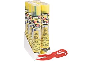 NASSBOARDS Roll & Stroll Premium Carpet Protector - DIY Self Adhesive Floor Protection for Carpets – Roll and Stroll Floor Paint Protectors – Waterproof Sturdy Trip Free Hard Floor Film Covering (25 Metres)