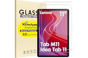 XunyLyee 2 Pièces Verre Trempé pour Lenovo Tab M11 2024/ Lenovo Idea Tab 11 Pouces 2025 Protection Écran Glass