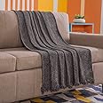 Sleepyhead Premium Soft Chenille Throw for Sofa, Bed & Couch (72"X48" Inches Grey)| TC - 210