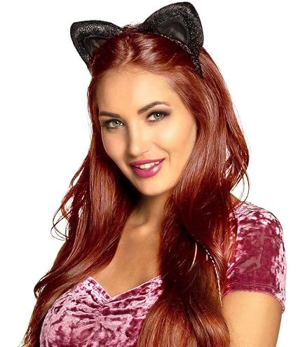 Serre-tête Oreilles De Chat Avec Dentelle - Accessoire Carnaval, Halloween, Cosplay Pour Femme Et Fille - 6