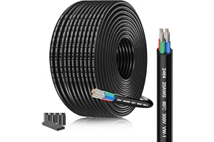 SCHDRA UL2464 20AWG 4 x 0,52 mm² lågspänningskabel, 25 m | UL2464 lågspänningskabel i konserverad koppar med flexibel PVC-roc
