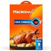 Macro Max 25x38 cm Fırın Poşeti 8li