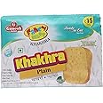 Ganesh Papad Fancy Bites Plain Khakhra 25 Gm Pack Of -5