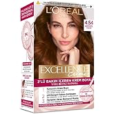 Excellence Creme Hair Dye 4.54 Dark Red Brown