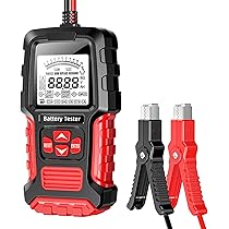 Autoaccutester 6 V/12 V/24 V, accutester voor auto, 100-2000 CCA Autoaccutester 6 V/12 V/24 V, accutester voor auto, 100-2000 CCA
