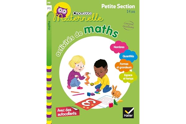 Activités de maths Petite Section