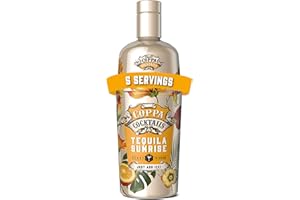 Coppa Cocktails Tequila Sunrise 0,7L, 10% Vol. - Fertig gemixter Cocktail mit Tequila & Orange, Ready to Serve - Sonniger Klassiker im Glas