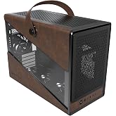 MONTECH Heritage mATX, Mikro Form Fakt&ouml;r&uuml; İmza Kolu Tasarımlı Kompakt Deri Oyun Kasası, En Yeni GPU'ları, ATX PSU'yu destekle