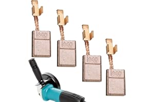 KNOCERY Charbon CB 440 pour Perceuse Visseuse, Balais de Charbon en Cuivre pour CB440, Charbon Visseuse DDF456, Balais de Charbon 18 V/14,4 V 4pcs Balais de Charbon pour Moteur DHP456/DDF456/BDF452/DTD14
