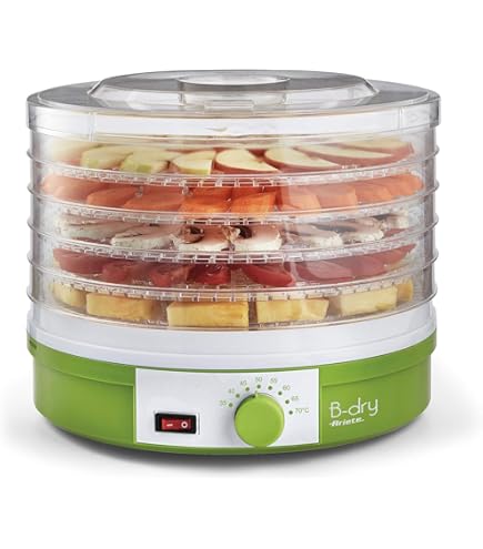 Essiccatore Alimentare MELCHIONI 5 Ripiani - 250W, Temperatura 40-70°C, Per Frutta, Verdura E Erbe - Foto 2