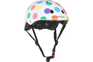 Kiddimoto Kids Bike Helmet Toddler Bike Helmet Scooter Helmet Lightweight Boys Bike Helmet Adjustable Girls Bike Helmet Cycling Kids Helmet For Child Ages 2-10 Perfect For Skating Rollerblade Scooter