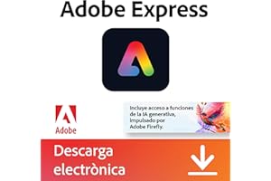 Adobe Express Premium|Plan de prepago 1 año|Web, Android e iOS|100 GB|Descarga Digital