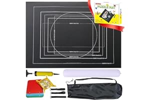 Celawork Mata do puzzli, na maks. 3000 elementów – Jigsaw Rolls, podkładka pod puzzle, mata rolowana – praktyczne akcesoria do przechowywania (czarna)