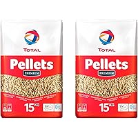 2 Säcke TOTAL Premium Holz Pellets je 15 kg Holzpellets