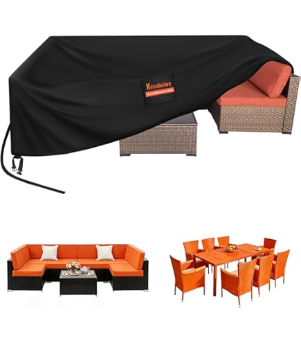 HYFBH Tuinmeubelhoezen, 220 x 170 x 70 cm (l x b x h) outdoor