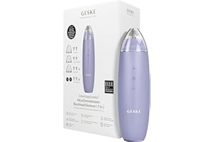 ‎GESKE GESKE | SmartAppGuided™ MicroDermabrasion Blackhead Remover | 7 in 1 Mitesserentferner | Elektrischer Porenreiniger | Innovativer Vakuumsauger | Beauty Tools | Hautreinigungsgerät | Skincare Device