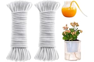 ORIMERC Riego automático en Vacaciones Cinturón de Cuerda de 30 m Sistema de riego automático en Maceta, Sistema de Dispositivo de riego automático en Maceta, riego automático por Goteo