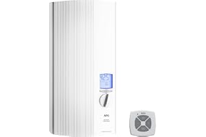 AEG helelektronisk genomströmningsberedare DDLE ÖKO TD, 27 kW, LCD, ECO-funktion, regndusch, 222399