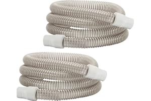 NIdreamCE Tubo de CPAP Universal180 cm,Tubo Respiración 22 mm para Respirador/Ventilador, Accesorio Terapia Apnea Sueño, Uso Hospital/Hogar CPAP Manguera (2 Piezas)
