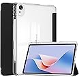 NESLIN Cover Compatible with Huawei MatePad 11.5s 2024 Case with Pencil Holder, Slim Lightweight TPU Shockproof Cover with Clear Back Silicone Shell Protective for Huawei MatePad 11.5s 2024 (Black)