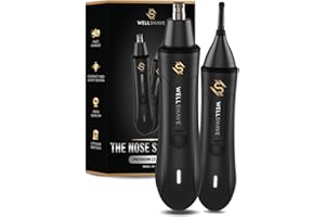 Wellshave Rasoio 2 in 1 – per sopracciglia, orecchie e peli nasali – nasale