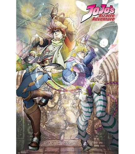 Bizarre Adventure Part 3 JoJo B2 poster Hirohiko Araki JoJo