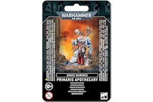 Games Workshop Warhammer 40k - Space Marine Primaris Apothecary 99070101060 Noir