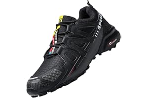 VTASQ Wanderschuhe Herren Traillaufschuhe Trekkingschuhe Leicht Atmungsaktiv Outdoorschuhe rutschfest Männer Bequeme Sportschuhe Kletterschuhe