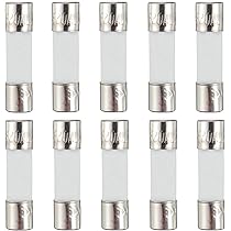 Sourcing Map 20 Pcs 1.5A 250V Rapide Fusion Verre Tube Fusibles