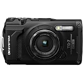 Olympus OM System TG-7 Zor Koşullara Dayanıklı Kompakt Fotoğraf Makinesi 4x Zoom F2.0 Siyah