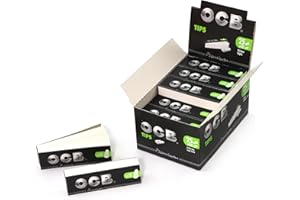 OCB Papier à Rouler 1250 Filtres, Papier, Noir, 10 x 8 x 5 cm