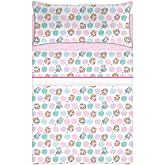 Paw Patrol Paw Patrol 3-Piece Bedding Set, Microfibre, Blue and Pink, for Bed 90 cm (Pink)