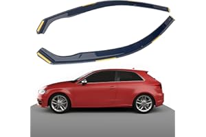 Haibak Wind Deflectors Set Compatible with Audi A3 053 Mk3 2013-2020 2 Doors 2pc in Channel Fitment