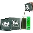Qbit Gut Health Drink for Men & Women | Plant-Based Nutritional Health Drink Supplement with 60+ Multivitamins, Minerals, Probiotics & Superfoods | Supports Gut Health, Energy & Immunity | 15 Servings