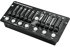 Eurolite DMX LED Easy Operator 4x6 Compact DMX Controller for 4 LED Headlights with Max. 6 Colours Each