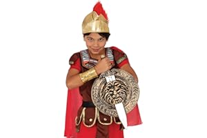 FIESTAS GUIRCA Set Scudo Romano 31 cm e Spada 48 cm da Bambino in plastica Armes/Epées, Colore Marrone, Taglia Unica, 18705