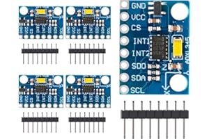 ‎APKLVSR APKLVSR 5 Stück ADXL345 Digitales Modul zur Beschleunigung der Schwerkraftneigung,3-Achsen Modul für Arduino GY-291 IIC/SPI Übertragung