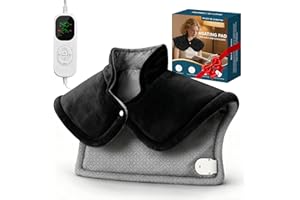 Wndy's Dream Electric Neck Heating Pad Heated Neck Wrap for Pain Relief, Muscle Tension, Neck and Shoulder Warmer