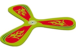 GÜNTHER FLUGSPIELE Paul Günther 1543 - Mc Squeezy Boomerang, en matériau souple EVA, idéal pour l'intérieur, vole de 1 à 3 m, jeu idéal pour enfants et adultes