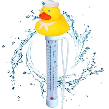 HEBEOT Schwimmendes Pool-Thermometer - Für Schwimm Produktbild-Vorschau 3