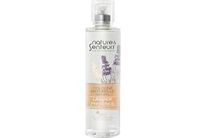 Eau de Cologne Lavande ● Parfum féminin ● Cologne aux notes aromatiques et fleuries fabriquée en France ● 98% d’origine naturelle ● 100ml ● Nature & Senteurs