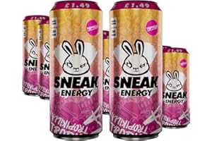 SNEAK Energy Drink Cans | Tropikilla | No Sugar. No Nasties. Just Natural Caffeine, Focus Boosting Nootropics in a Can | 330ml x 12