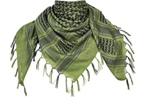 MiaoMa Shemagh Men's Scarf Military Tactical Desert Keffiyeh Arabic Head Scarf, Stylish and Versatile for Women Bandana