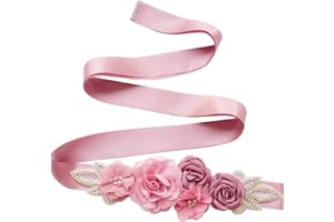RDWESZOD Femme fille fleur ceinture pour mariage mariée/baby shower suit