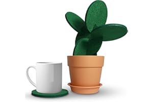 PEKA PEKÍTA Posavasos Originales para Bebidas de Fieltro – Regalos Originales para Hombre Mujer Amigo Invisible Cumpleaños Navidad San Valentín Día del Padre Día de La Madre – Regalos Amigas Originales