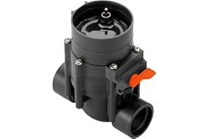 Gardena Valvola cordless 9 V: Per il controllo automatico dell'irrigazione, senza fili, apertura e chiusura manuale della valvola (1251-20)